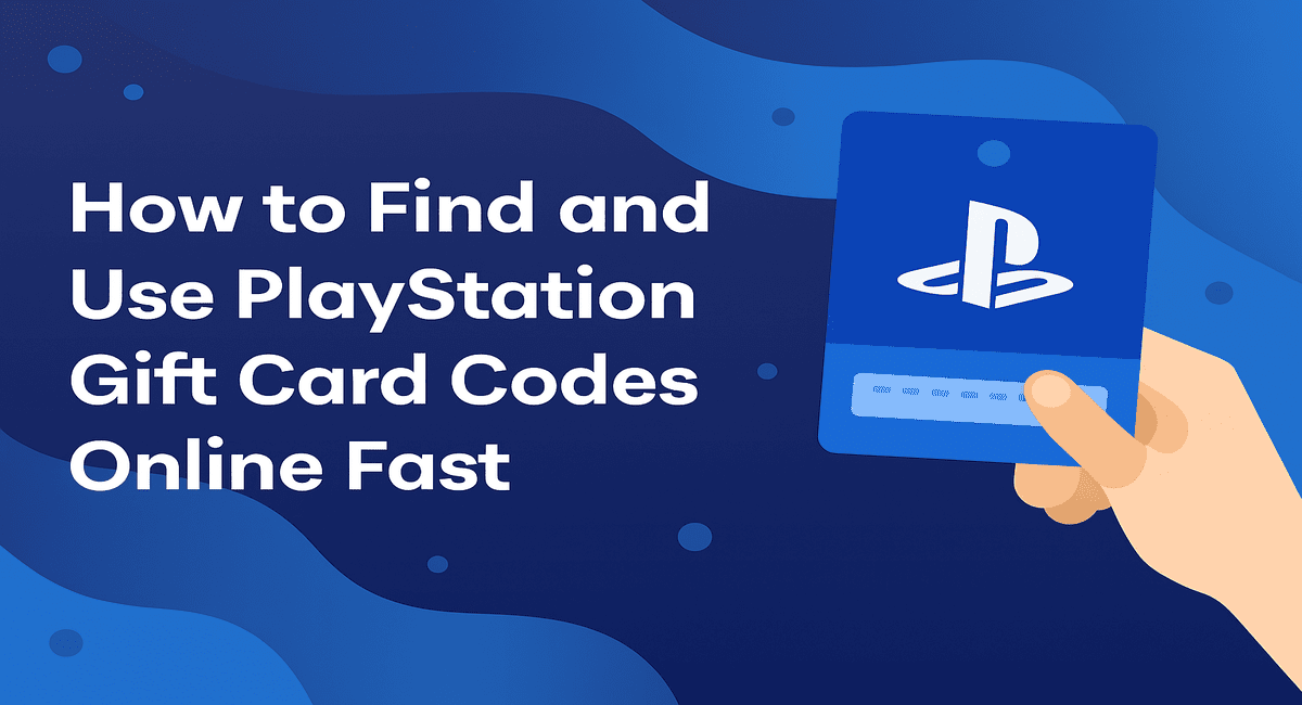 get PlayStation gift card codes
