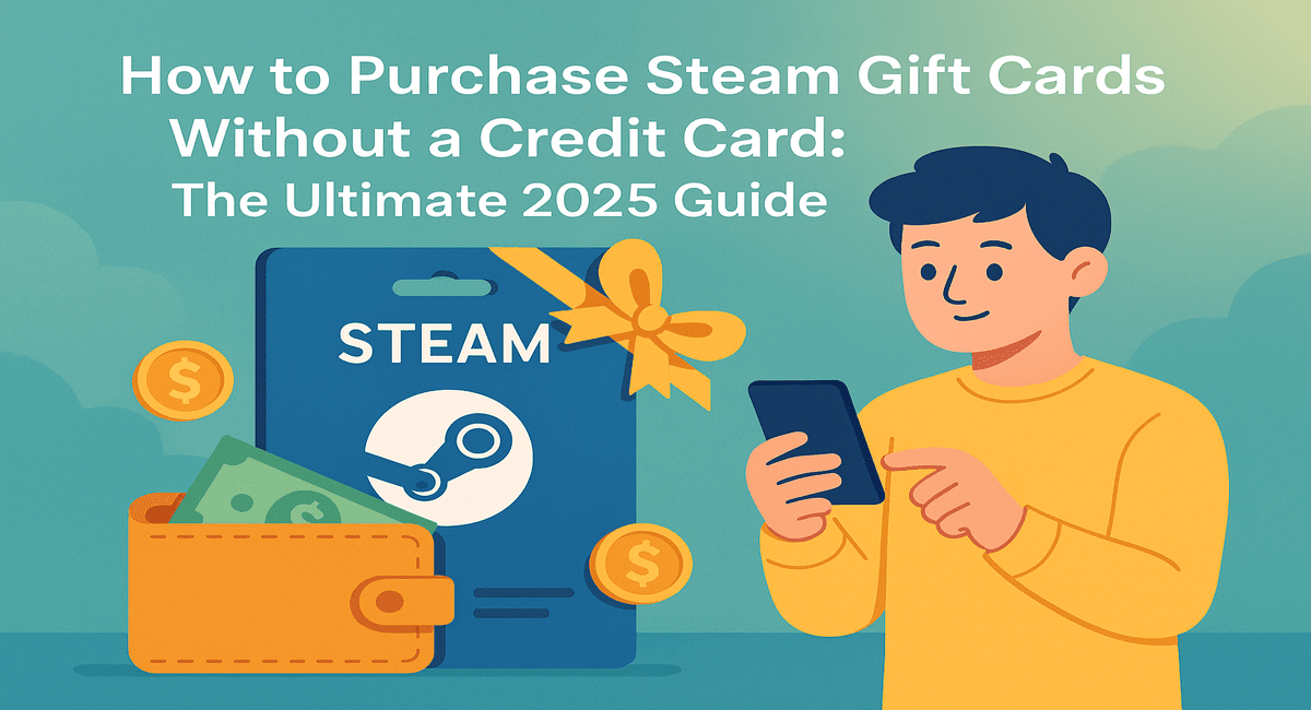 Steam Gift Card for Gamers - Perfect Present for Game Lovers and Digital Wallet Top-Up